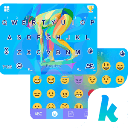 Swimming Emoji Kika Keyboard иконка