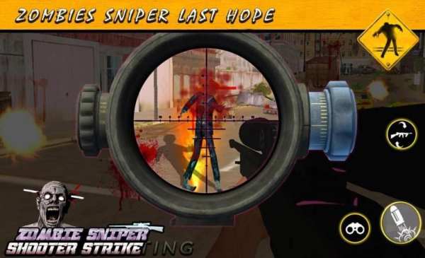 Zombie Sniper Shooter Strike screenshot 3