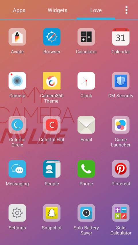 Camera360 Theme(Authorized) 6 تصوير الشاشة