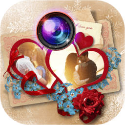 Romantic Love Photo Frame आइकन