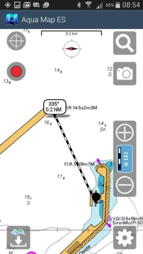 Aqua Map Iberia - Marine GPS स्क्रीनशॉट 4