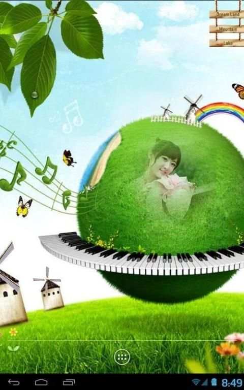 Green Spring Live Wallpapper screenshot 1