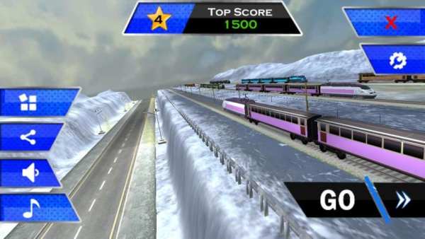 Fast Train Drive 3D 6 تصوير الشاشة