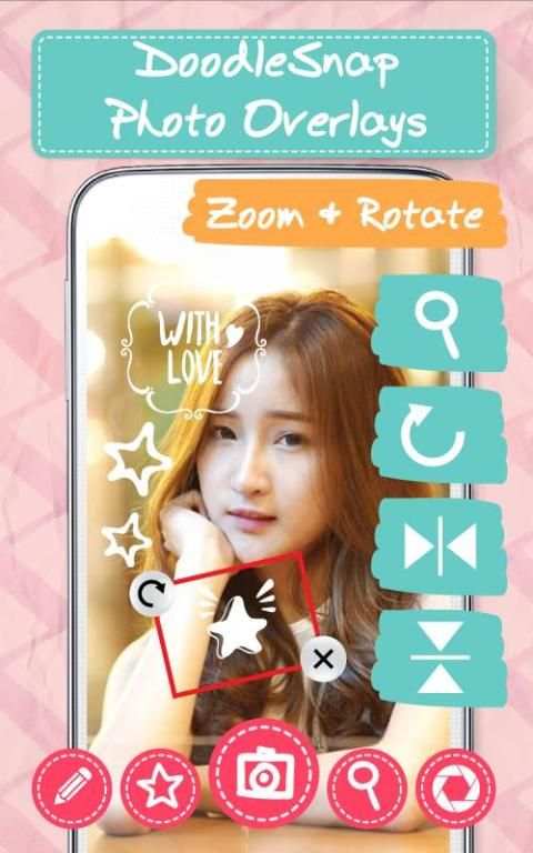 Selfie DoodleSnap PhotoOverlay 6 تصوير الشاشة