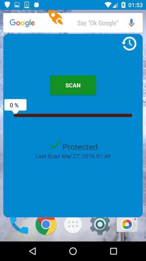 Antivirus Android скриншот 1