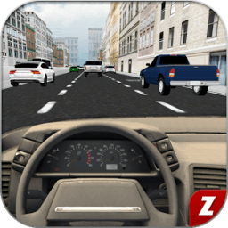 Traffic Car Driving 3D أيقونة