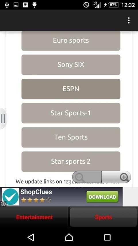 ALL TV Channels स्क्रीनशॉट 2