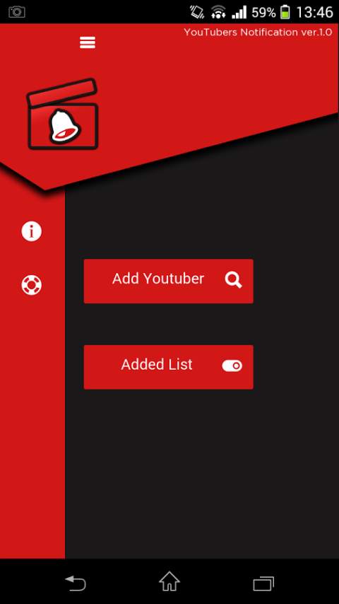 YouTubers Notification screenshot 2