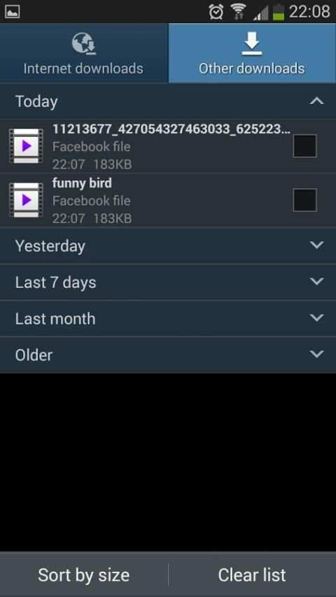 VideoGetter For Facebook 2 تصوير الشاشة