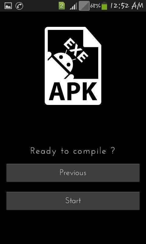 EXE TO APK screenshot 2