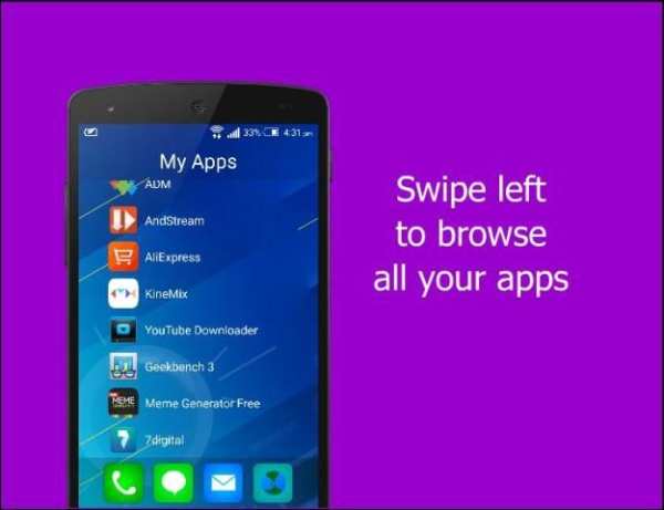 6 Plus Launcher स्क्रीनशॉट 2