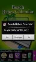 Beach Babes Calendar Lite screenshot 1