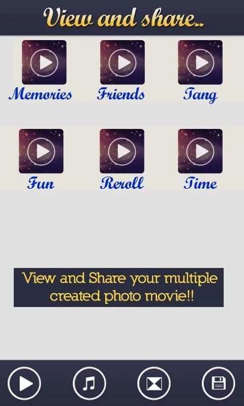 Photo Movie Maker 1 تصوير الشاشة