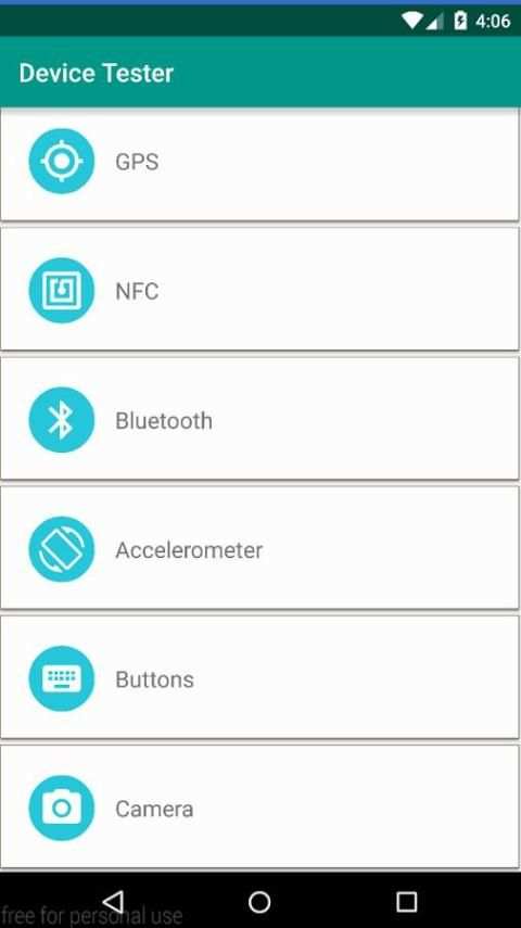 Android Device Tester скриншот 2