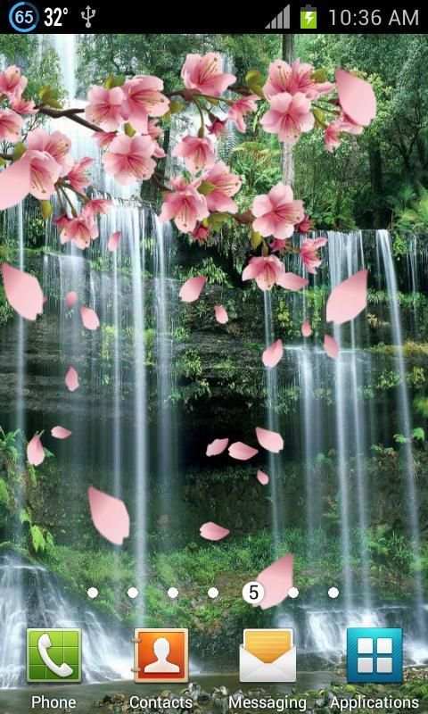 3D Waterfall Spring Branch screenshot 2