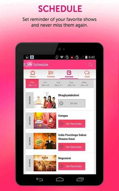 &TV (AND TV) Official App स्क्रीनशॉट 1