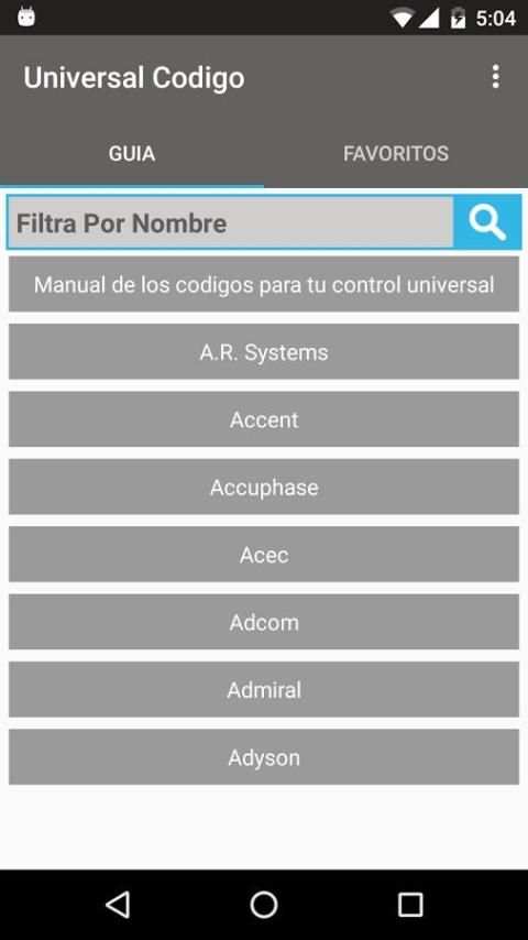 Universal Codigo Control Free screenshot 3