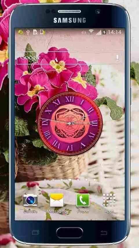 Female themes-ClockWidget 11 تصوير الشاشة