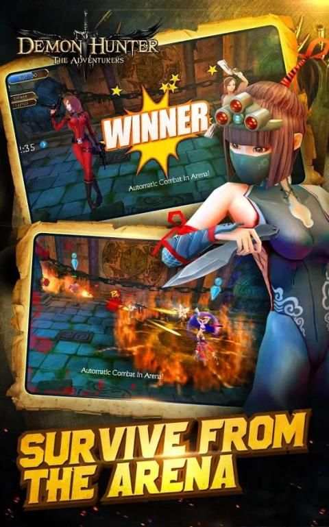 Demon Hunter:The Adventurers 2 تصوير الشاشة