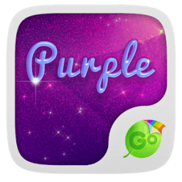 Purple Shine GO Keyboard Theme أيقونة