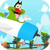 Adventure oggy fly game