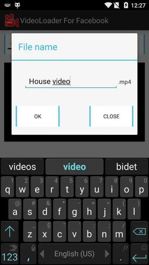 VideoLoader For Facebook screenshot 4