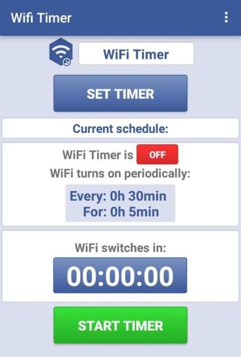 WiFi Timer скриншот 3
