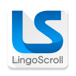 ikon LingoScroll Scrolling Text App