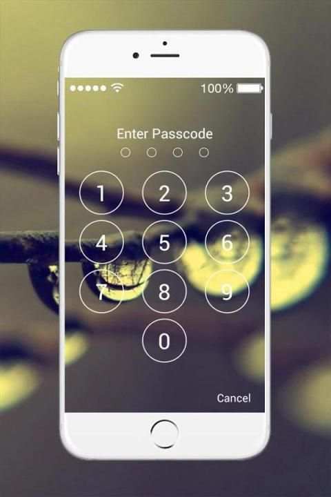 OS8 Lock Screen - Keypad Lock скриншот 2