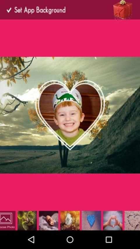 My Love Photo Keyboard скриншот 2