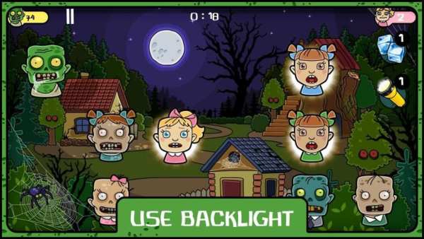Zombie and Little Girls SMASHE screenshot 2