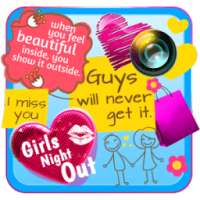 Cute Stickers for Girls on 9Apps