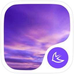 Purple Sky theme for APUS