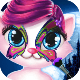 منغ القط حيوان أليف اللوحة أيقونة