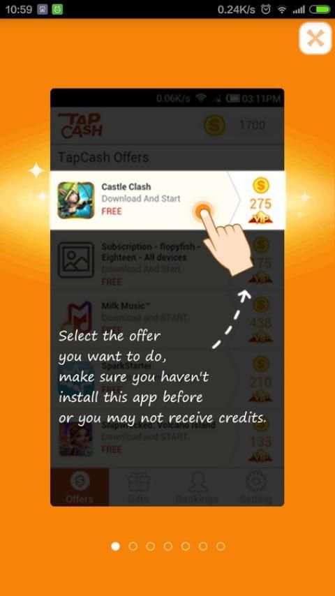 TapCash Guide скриншот 7