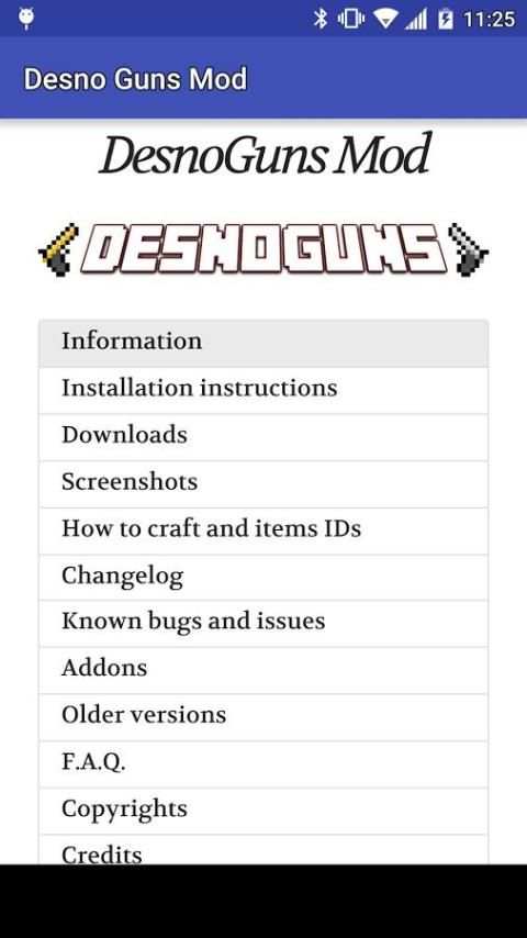 Desno Guns Mod Pro screenshot 4