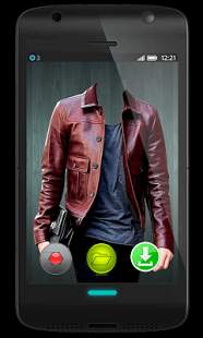 Man Jacket Suit Photo Camera screenshot 1