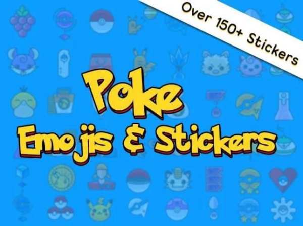 Sticker Emoji for pokemon go screenshot 1