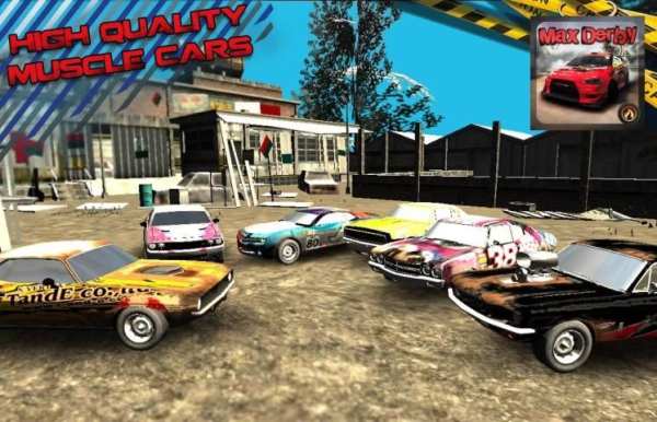 Max Derby Racing скриншот 1
