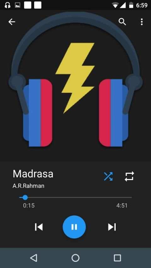 My Music Player स्क्रीनशॉट 2
