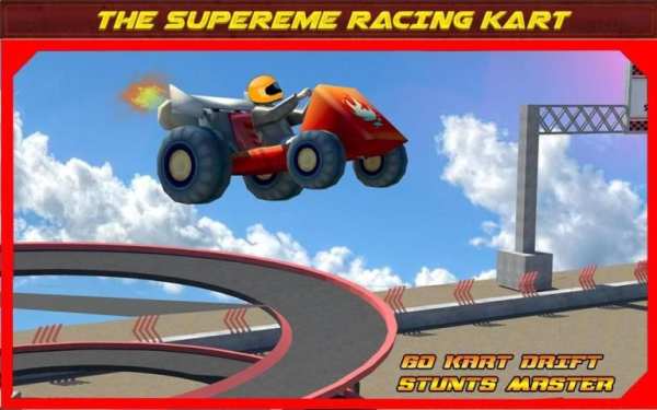 Go Kart Drift Stunts Master स्क्रीनशॉट 3