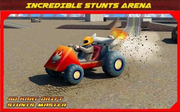 Go Kart Drift Stunts Master स्क्रीनशॉट 1