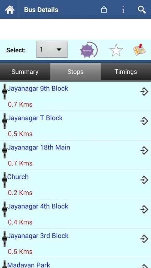 Bangalore BMTC Info स्क्रीनशॉट 6