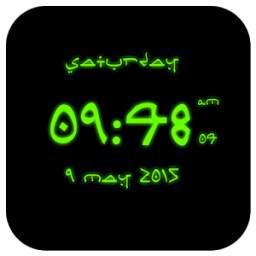 Arabic Digital Clock LWP