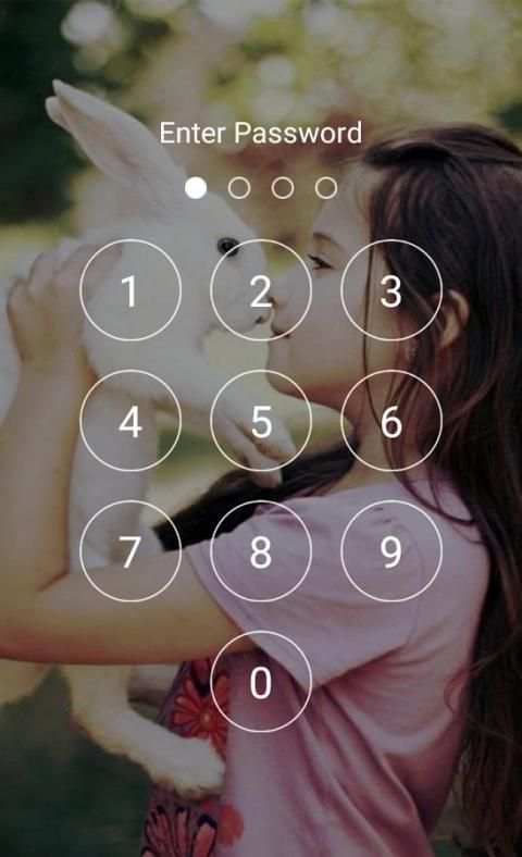 Name & Photo Lock Screen screenshot 1