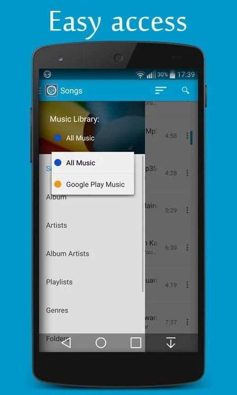 KingMusic Player 5 تصوير الشاشة