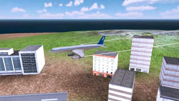 Plane Flight Simulation 3 تصوير الشاشة