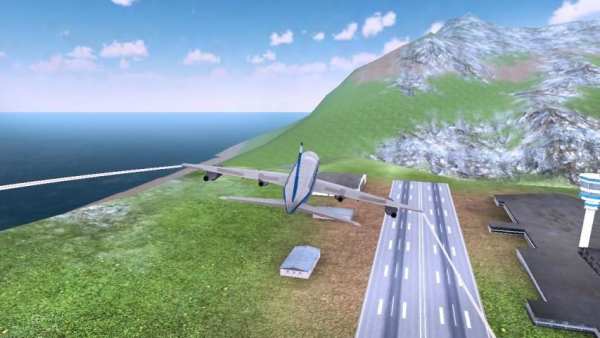 Plane Flight Simulation 1 تصوير الشاشة