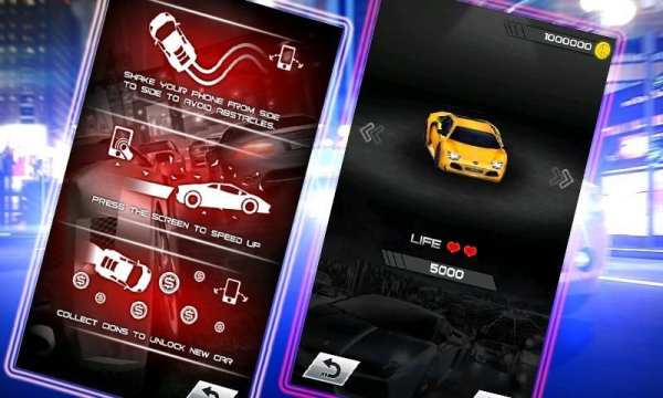 Night Racing Game 2 تصوير الشاشة