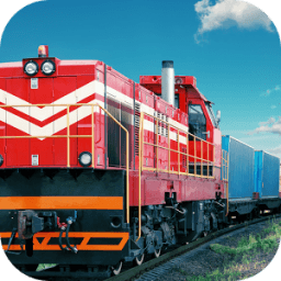 कार्गो ट्रांसपोर्टर रेलगाड़ी आइकन